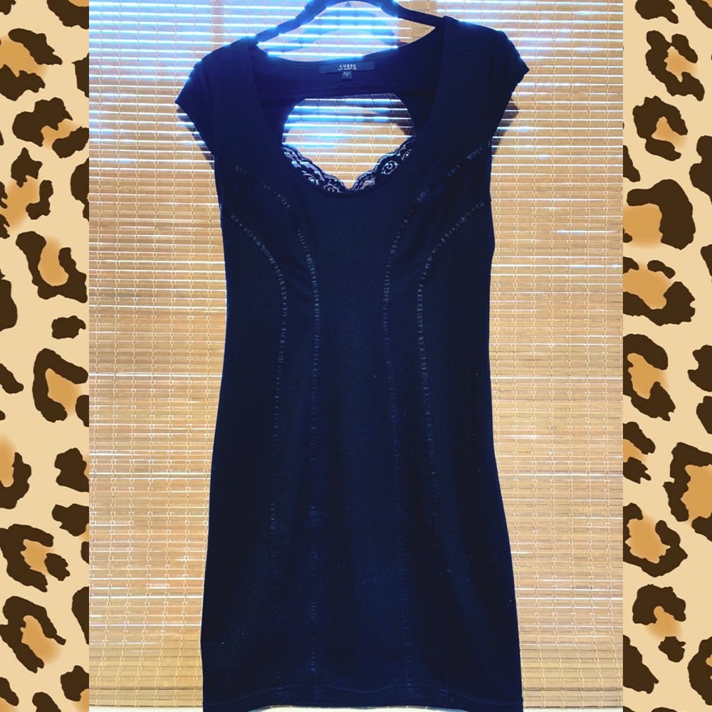 Guess black dress